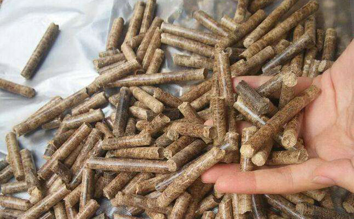 木屑造粒機(jī)燃料加工廠(chǎng)，加工為生物質(zhì)顆粒燃料.jpg